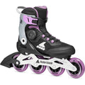 ROLLERBLADE Women's Macroblade 84 BOA Black/Lavender/Blue Star Inline Skates, Size: 10/10.5