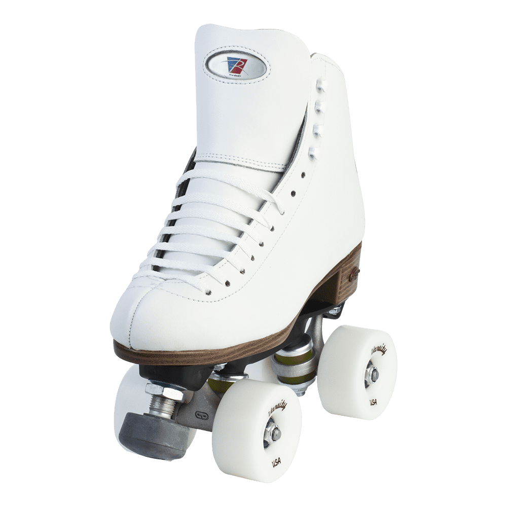 Riedell Quad Roller Skates - 120 Raven (White)