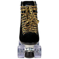 Riedell Quad Roller Skates - Panther Black Suede