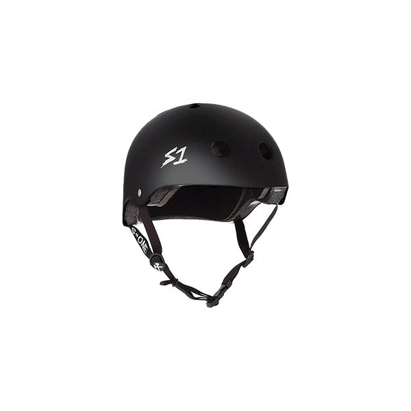 S-One Helmets Lifer Matte Black Skate Helmet - (Certified) - Medium