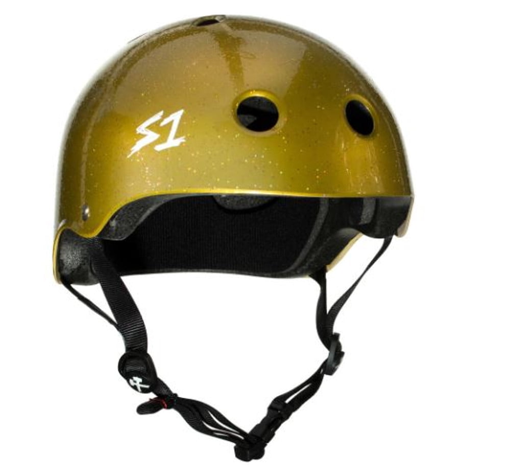 S1 Lifer Helmet - Gold Gloss Glitter