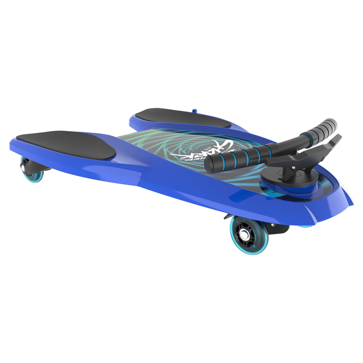 Melo Pink Spinner Shark Kneeboard Toy for Kids 6 Years and up, 74 mm wheels