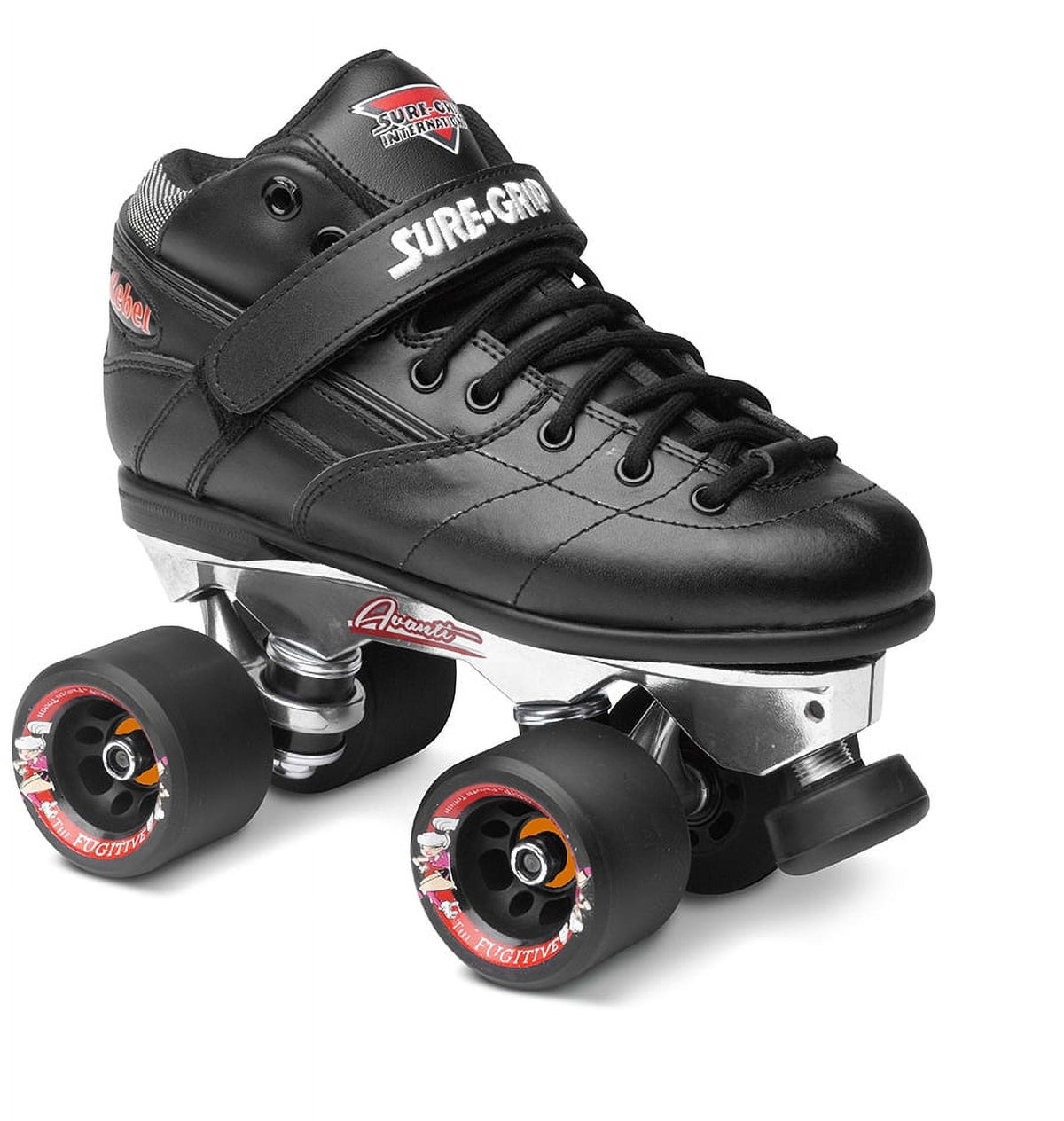 Sure-Grip Quad Roller Skate Package - Rebel Avanti Aluminum