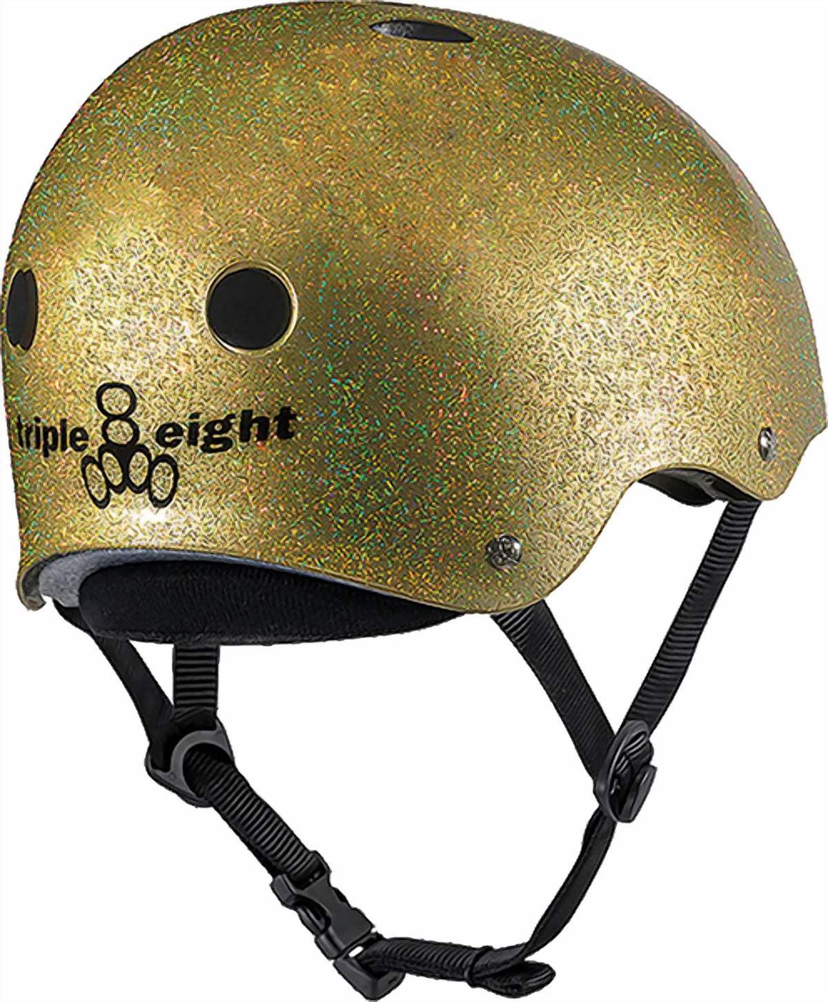 Triple Eight Certified Deep Cover Helmet Xs/S Matte Black