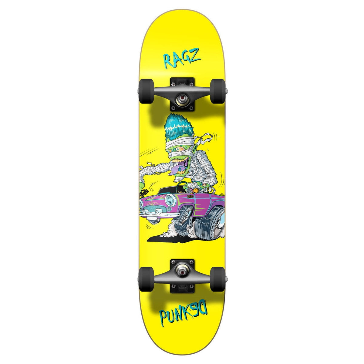 Yocaher Graphic Complete 31" x 7.75" Skateboard - Hot Rod Ragz