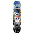 Yocaher Graphic Complete 31" x 7.75" Skateboard - Samurai Series - Girl Samurai Blue Dragon