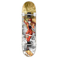 Yocaher Graphic Complete 31" x 7.75" Skateboard - Samurai Series - Girl Samurai Gold Dragon