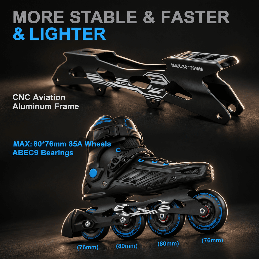 Inline Skates For Women Men Outdoor Street Roller Adult Male Female Professional Fitness Unisex