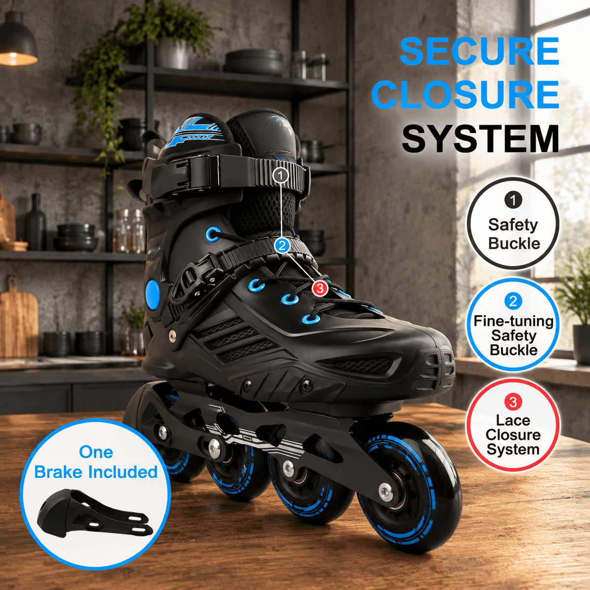 Inline Skates For Women Men Outdoor Street Roller Adult Male Female Professional Fitness Unisex