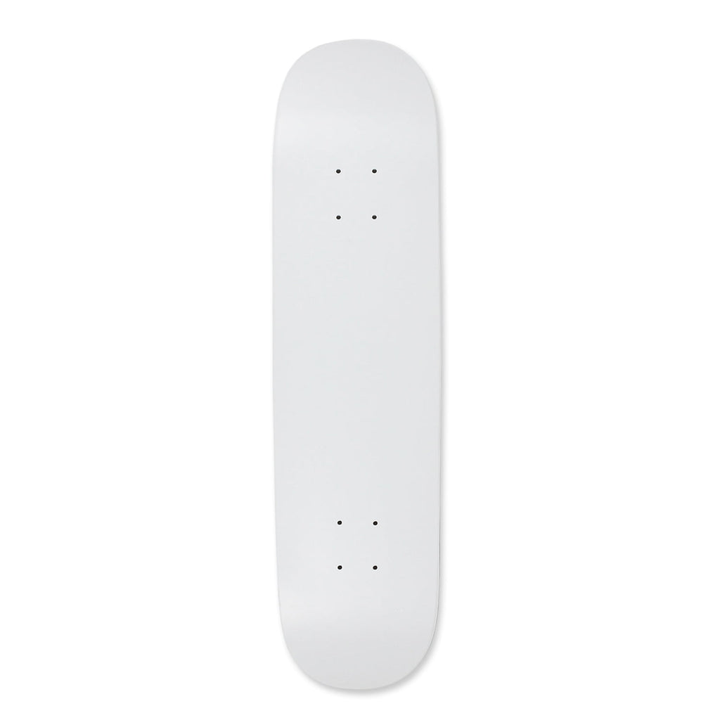 Moose Complete Skateboard Dipped White 8.25" Silver/White Assembled