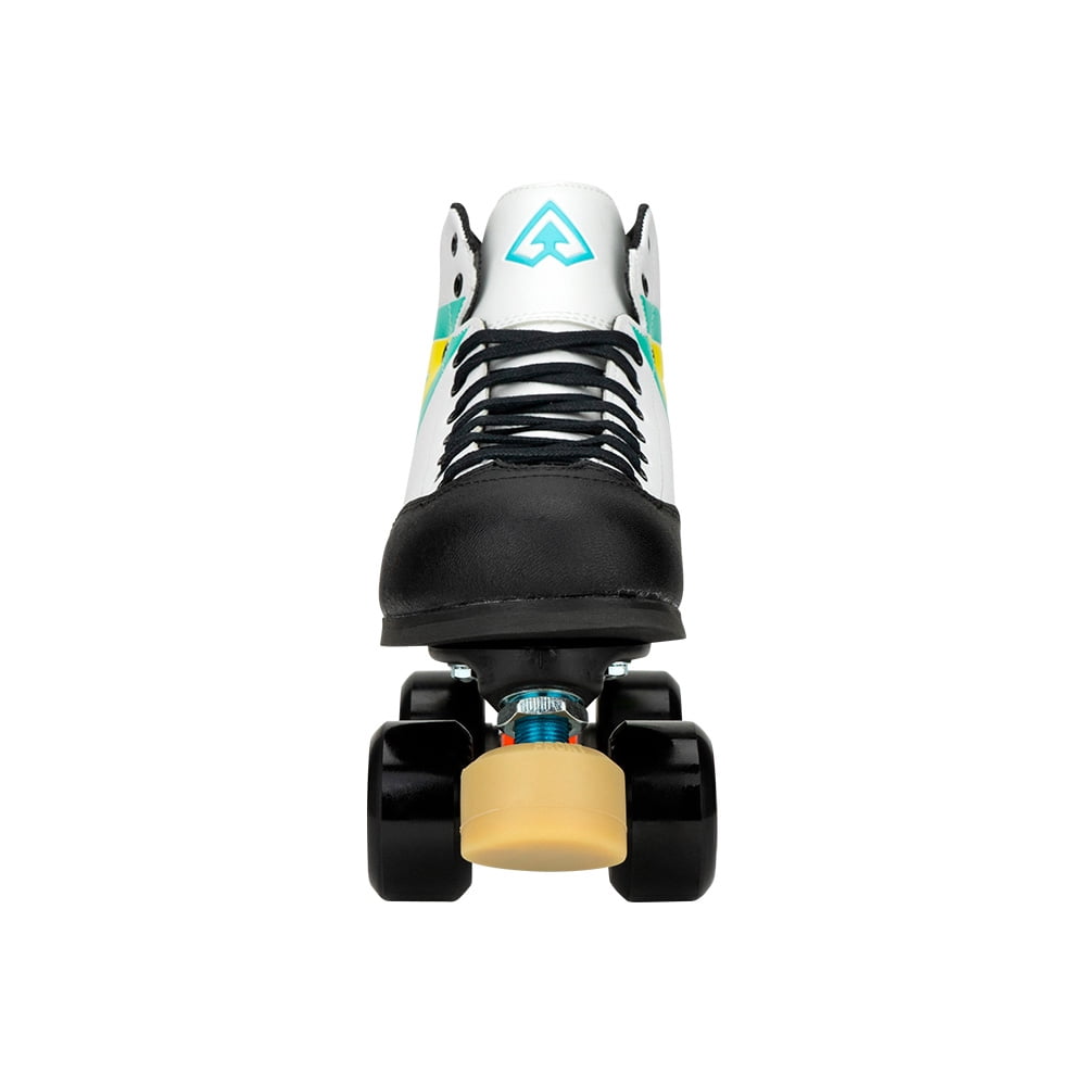 Riedell Quad Outdoor Roller Skates - Antik Skyhawk Park Skate Set (Size 4, Black)
