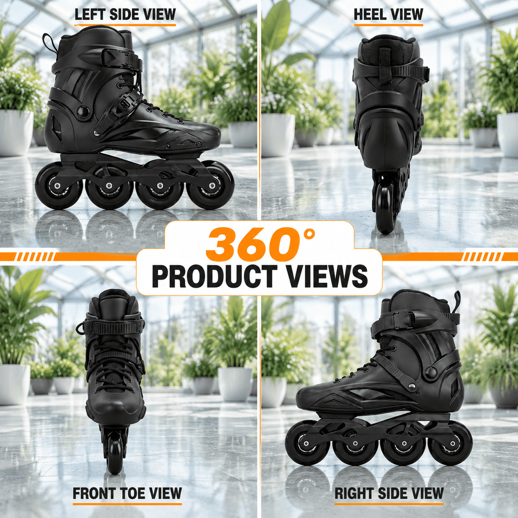Unbranded Inline Skates Men3.5-4/Women4.5-5 Performance Roller Fitness