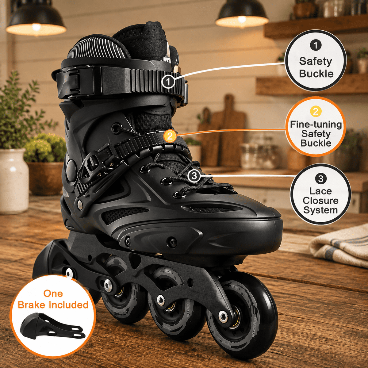 Inline Skates For Women Men Outdoor Street Roller Adult Male Female Professional Fitness Unisex
