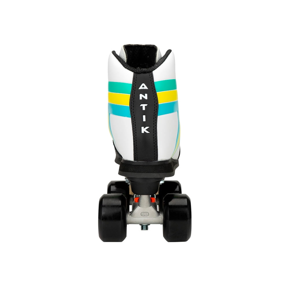 Riedell Quad Outdoor Roller Skates - Antik Skyhawk Park Skate Set (Size 4, Black)