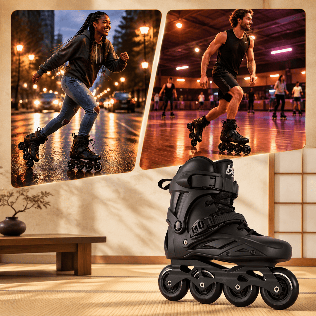 Unbranded Inline Skates Men3.5-4/Women4.5-5 Performance Roller Fitness