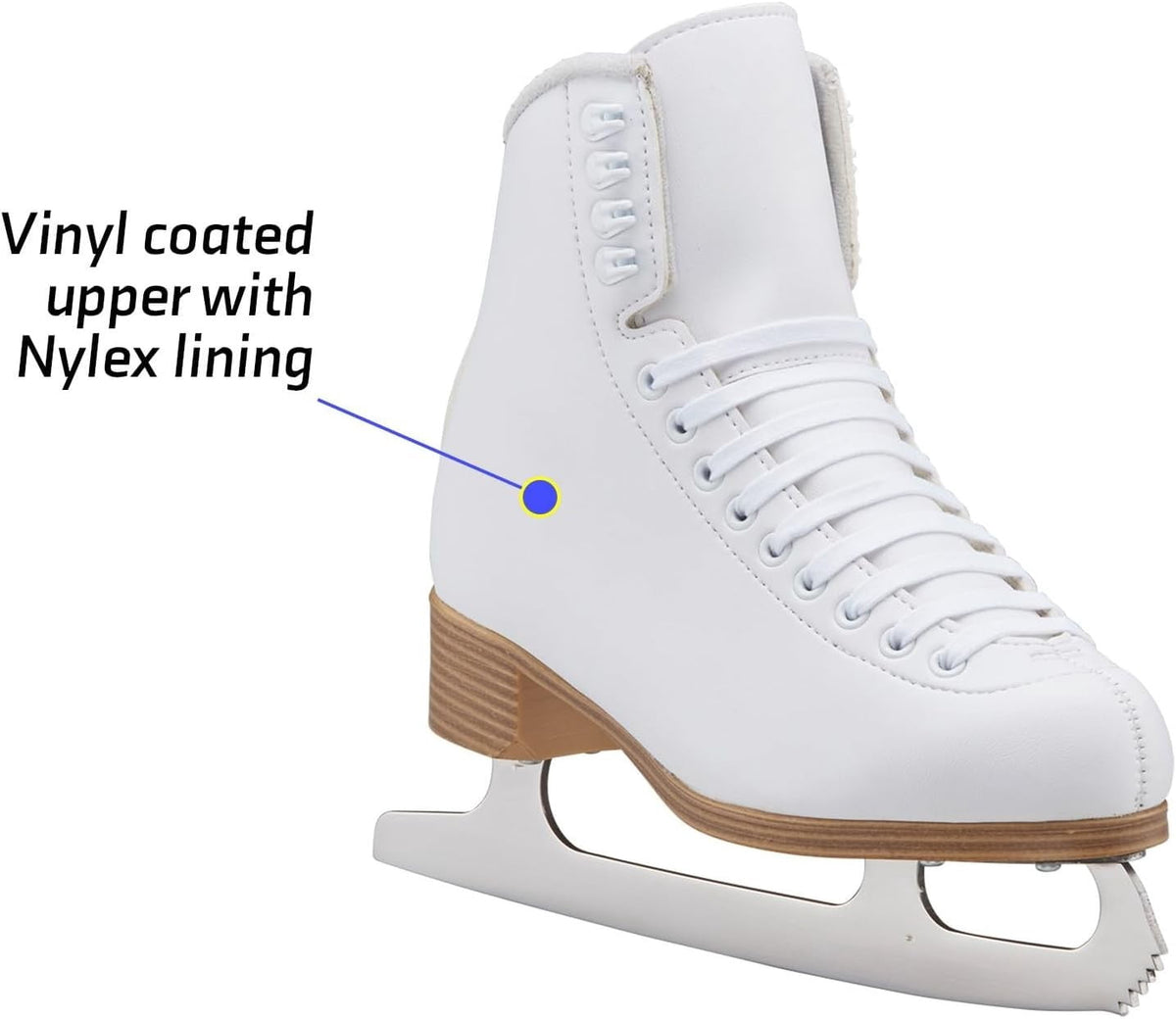 LNOW In-linerollerskates for Women and Men, Deluxe 2 Layer Microfiber Leather Double Row-Classic Roller Skates for Girls