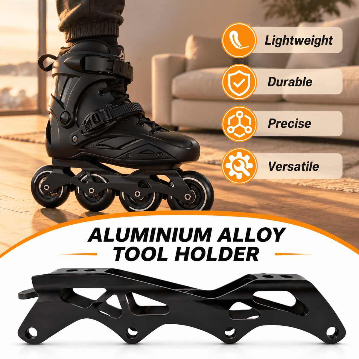 Unisex Inline Skates, Men3.5-4/Women4.5-5, Performance Fitness Roller Skates