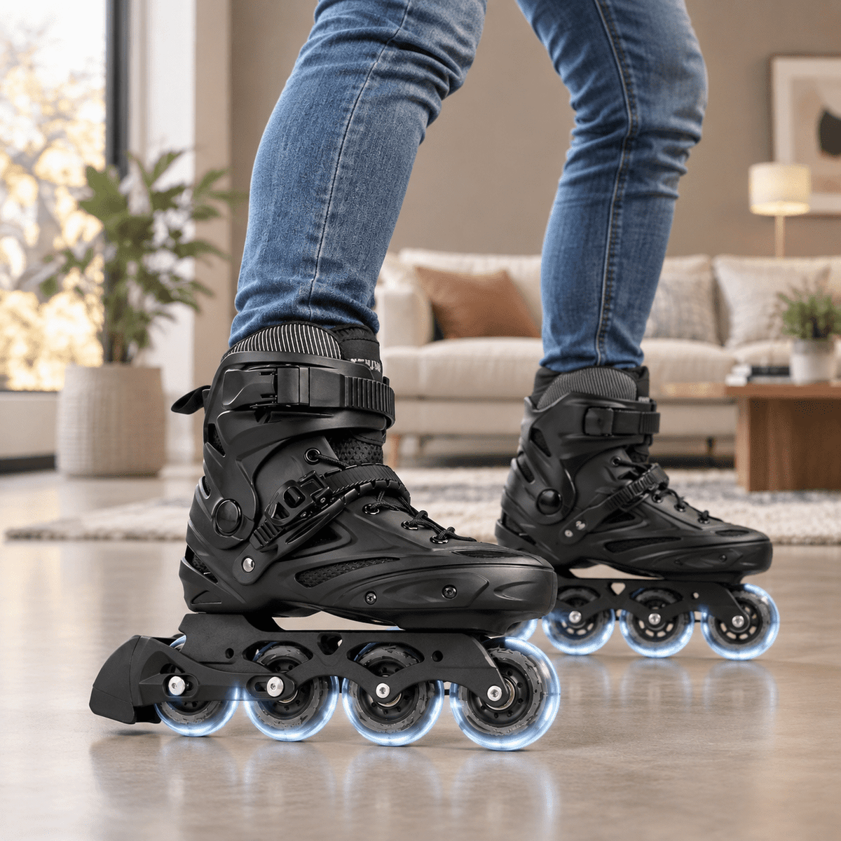 Inline Skates For Women Men Outdoor Street Roller Adult Male Female Professional Fitness Unisex