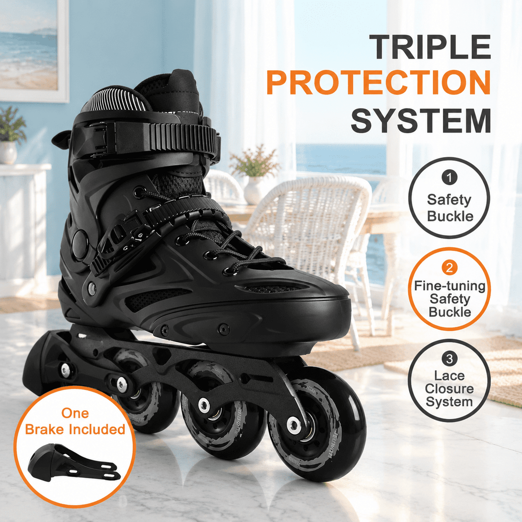 Inline Skates For Women Men Outdoor Street Roller Adult Male Female Professional Fitness Unisex
