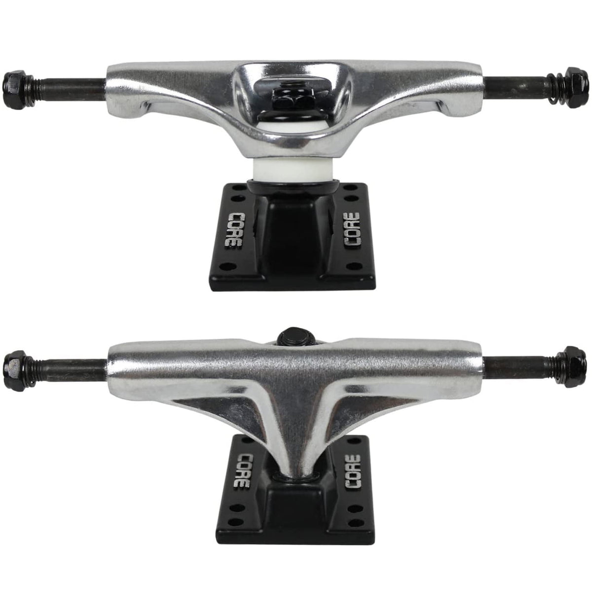 Moose Complete Skateboard Dipped White 8.25" Silver/White Assembled