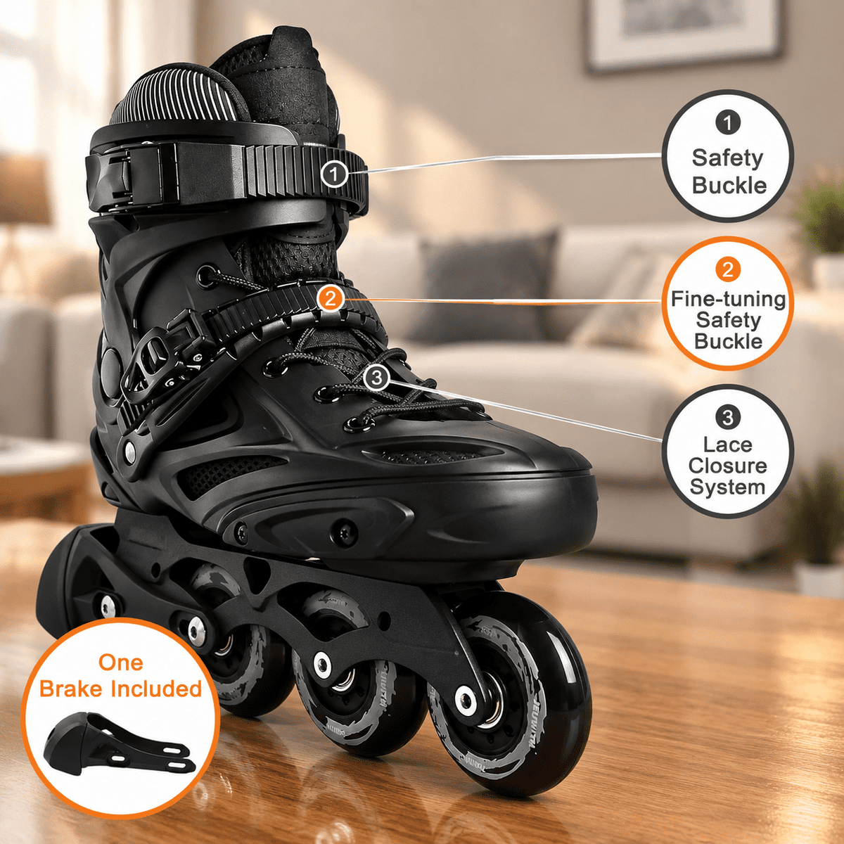 Inline Skates For Women Men Outdoor Street Roller Adult Male Female Professional Fitness Unisex