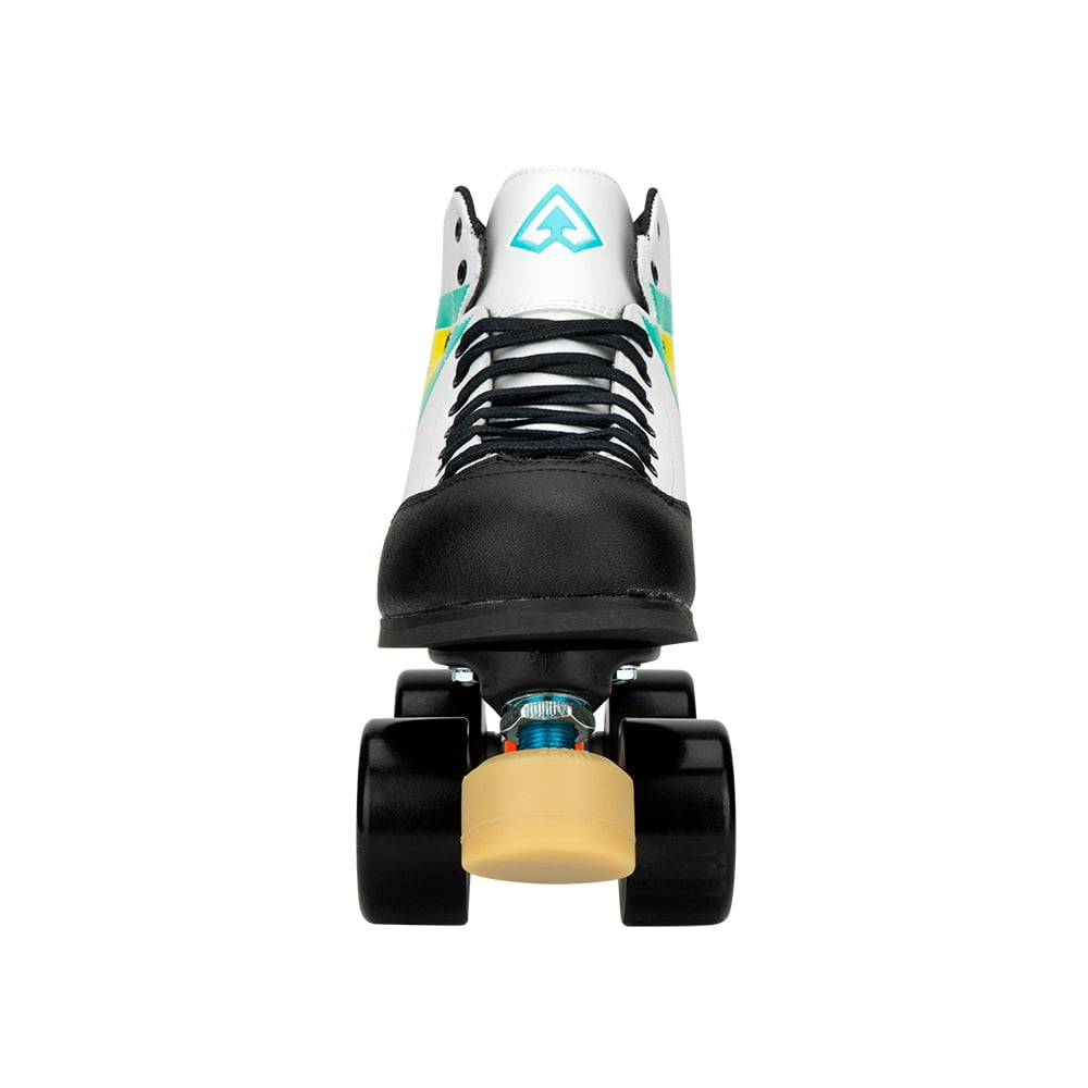 Riedell Quad Roller Skates - Antik Skyhawk Outdoor Skate Set (Size 4, Black)