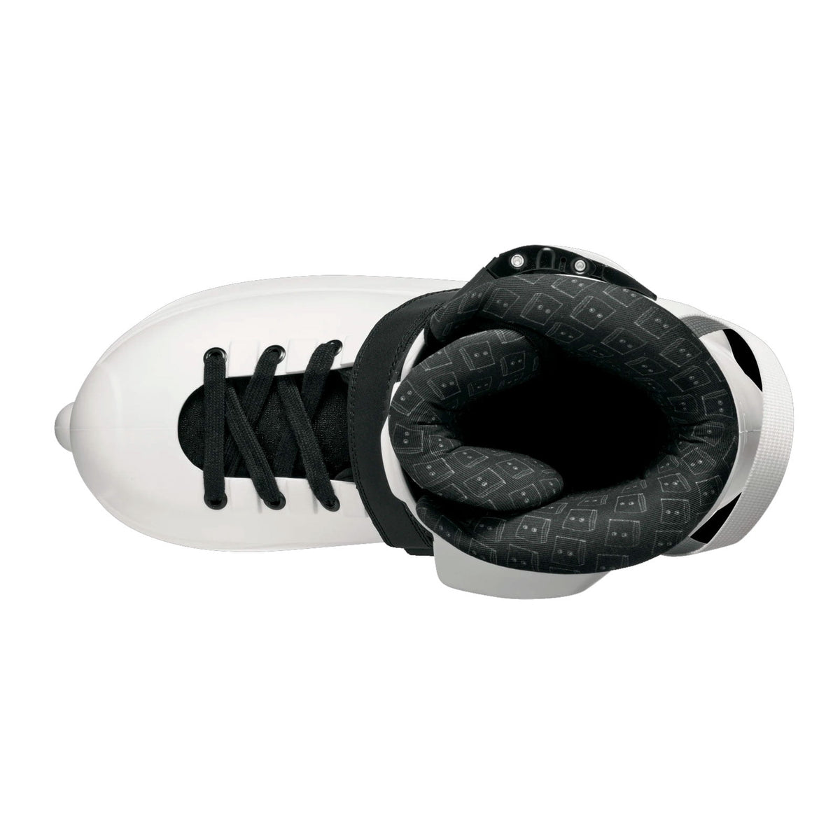ROLLERBLADE Men's Blank Canvas White Inline Skates, Size: 8/.8.5